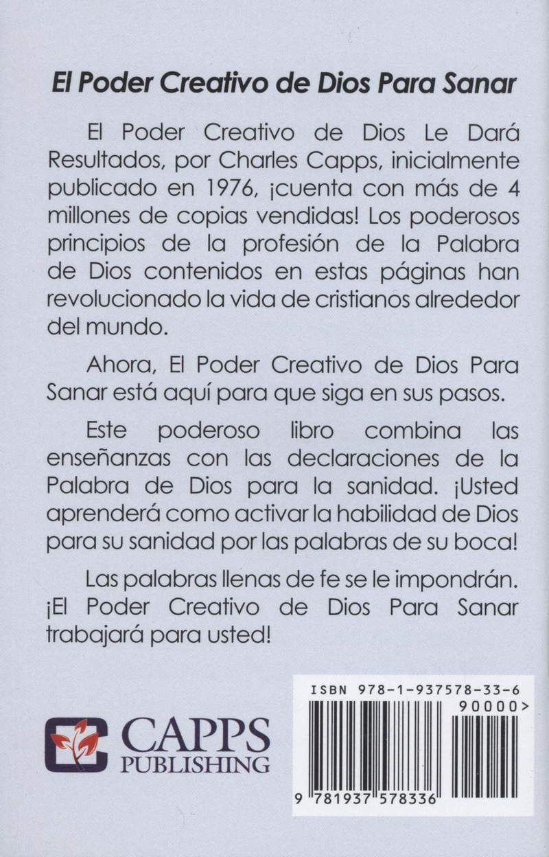 Spanisch - Charles Capps: El Poder Creativo de Dios para la Sanidad